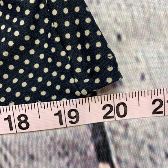 DKNY Black w/Tan Dots Tankini Top Size: S\CH\P - Picture 11 of 17